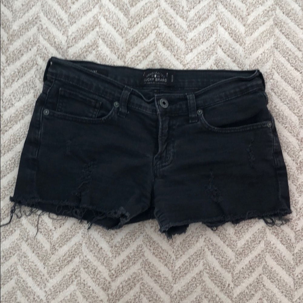 Lucky Brand Distressed Jean Shorts